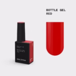 Гел BIBLIOTEKA Bottle Gel - Red , 10 мл